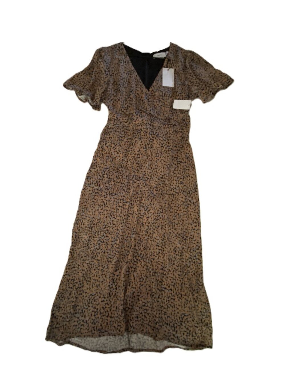 NWT Greylin Chic Midi Dress Sz S TurmericYellow, Never Worn, Excellent Condition